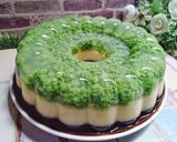Foto langkah ke 4 dari resep 90* Puding Lumut Mentega Cokelat.