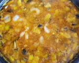 Foto del paso 4 de la receta: Arroz caldoso de calamares, gambas y verduras