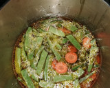 Foto del paso 1 de la receta: Alubia verde con jamón y bacon