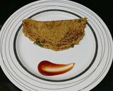 A picture of step 7 of Oats Spring Onion Chilla.