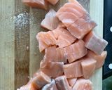 Foto del paso 1 de la receta: Ceviche de salmón