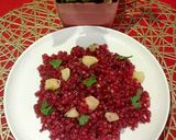 A picture of step 6 of Beetroot sabudana khichdi.