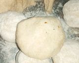 A picture of step 11 of Sattu ki litti chokha bihari platter.
