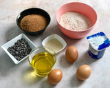Foto del paso 1 de la receta: Bizcocho integral con pepitas de cacao