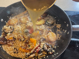 Arroz exprés con verduras asadas