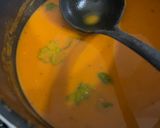 A picture of step 5 of Tortilla Soup.