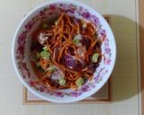 Hình bước làm 1 của món Giòn tan miến cuộn lòng gà^^