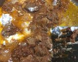 A picture of step 6 of Mutton pulao.