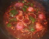 A picture of step 8 of Chilli Chicken (dry).