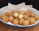 Foto del paso 4 de la receta: Bombitas de queso duquesas 🧀