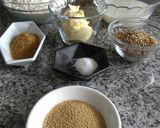 Foto del paso 1 de la receta: Muffins de salvado de trigo rellenos de pechuga de pollo molida con torrejas de remolacha cocida