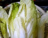 Hình bước làm 1 của món Kim chi