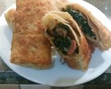 Foto langkah ke 3 dari resep Lumpia 'Sasis' Sawi Sosis.