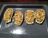 Foto del paso 4 de la receta: Berenjena rellena de pollo especiado