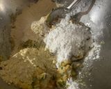 A picture of step 1 of Left over rice fitters.