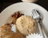 Foto langkah ke 5 dari resep Nasi Ayam Rice Cooker.