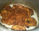 A picture of step 4 of Fish Biryani.