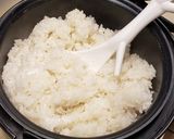 A picture of step 4 of Coconut Rice.