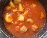 صورة لخطوة 1 من وصفة مرق كفتة الدجاج والبطاط