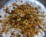 A picture of step 1 of झाल मुरही.