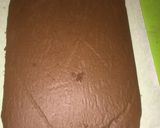 A picture of step 6 of Chocolate Swiss roll cake.