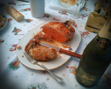 Foto del paso 7 de la receta: Pollo relleno al horno