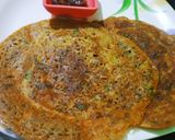गव्हाच्या पिठाचा चिला (gavachya pithache chilla recipe in marathi) रेसिपी स्टेप 4 फोटो 