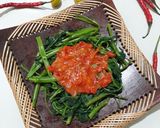 Foto langkah ke 3 dari resep Pelecing kangkung.