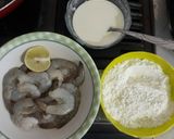 Foto langkah ke 1 dari resep Udang Goreng Tepung.