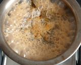 A picture of step 4 of Lemon grass masala tea.