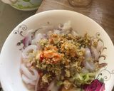 Hình bước làm 2 của món Mực xào chua ngọt