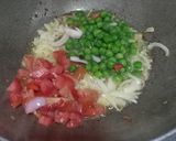 A picture of step 8 of Yellow pulao.