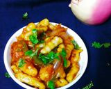 रवा पास्ता(Rava pasta recipe in Hindi) रेसिपी चरण 7 फोटो