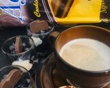 A picture of step 8 of Brownie trifle.