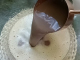 Kek Coklat Cheese Leleh
