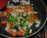 A picture of step 6 of Egg Spaghetti.
