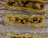 Une image de l'étape 2 de Crousti-galette du chef François Perret à la crème d’amandes/pistaches et myrtilles.