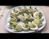 Foto del paso 4 de la receta: Huevos rellenos: opción fresca de verano