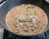 Une image de l'étape 19 de Sauté de veau aux champignons bruns.
