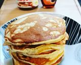 Une image de l'étape 1 de Pancakes à la banane.