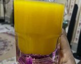 A picture of step 1 of Mango 🥭 juice.