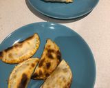 Foto del paso 5 de la receta: Empanadillas de pollo y champiñones al curry