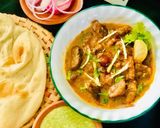 A picture of step 7 of Mutton Khara Masala.