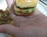 A picture of step 4 of One bite burger.