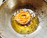 A picture of step 9 of Instant jalebi 😋😋😋.