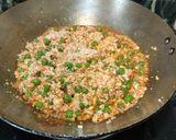 A picture of step 6 of Falahari Matar Paneer..