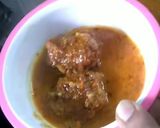 A picture of step 7 of Louki Pakoda/kofta Curry.
