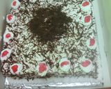 A picture of step 9 of Black forest cake#authors marathon.