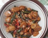 Foto langkah ke 3 dari resep Oseng bakso mercon.