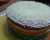 Foto langkah ke 13 dari resep Rainbow Cake Kukus Ny.Liem Lembut Banget.